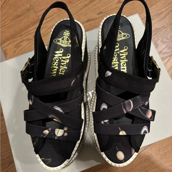 Vivienne Westwood Planet Platform Sandals - Picture 2 of 5